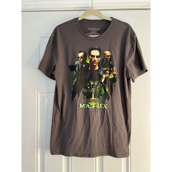 The Matrix Movie Officially Licensed T-Shirt Men’s L Gray Collectible - Picture 1 of 3